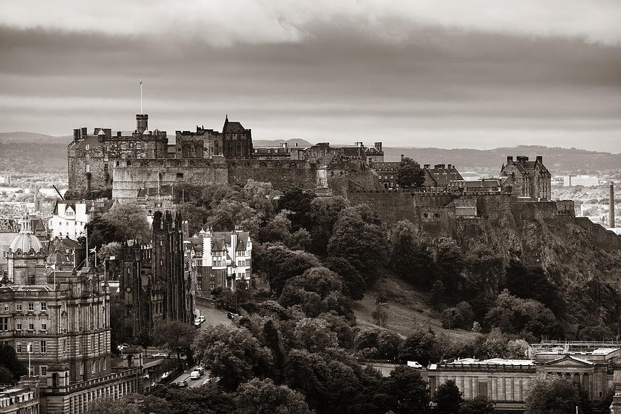 Edinburgh castle #4 Photograph by Songquan Deng