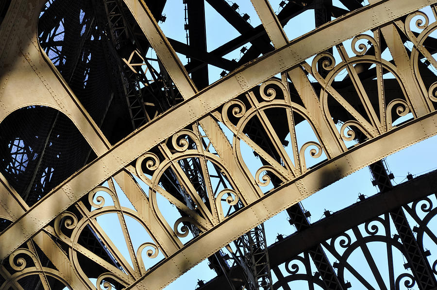 Eiffel Tower detail #4 Photograph by Dutourdumonde Photography