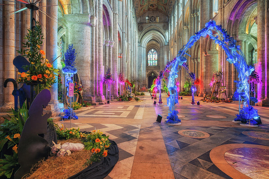 Ely Cathedral Flower Festival #4 Photograph by James Billings