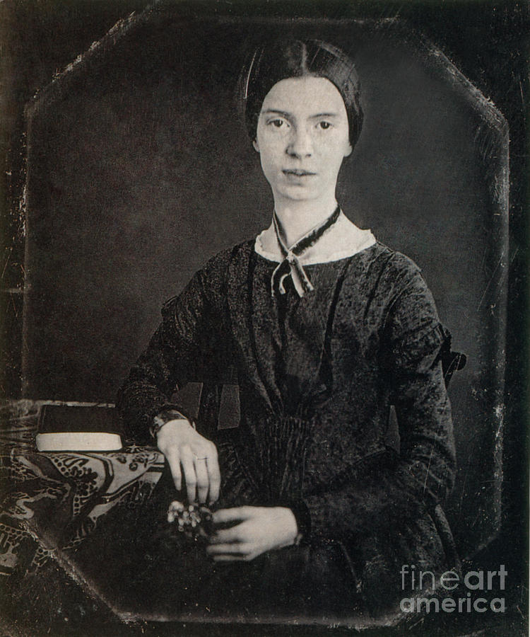 Emily Dickinson, American Poet Photograph by Photo Researchers