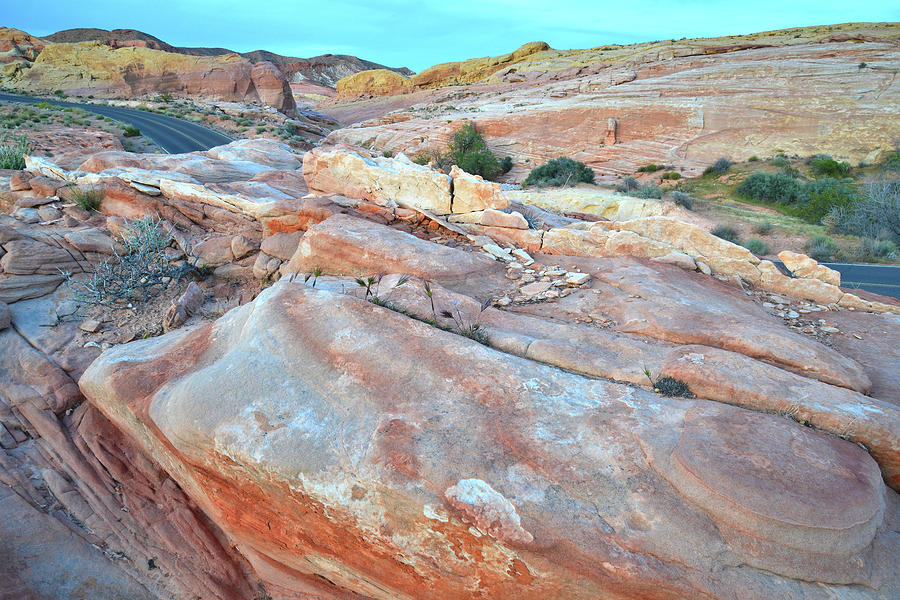 Entrance to Pastel Canyon in Valley of Fire #1 Photograph by Ray Mathis
