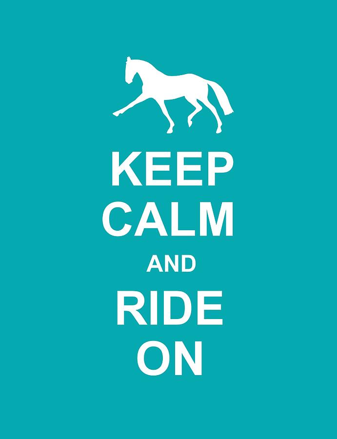 Keep Calm At Prix St George Photograph by Dressage Design