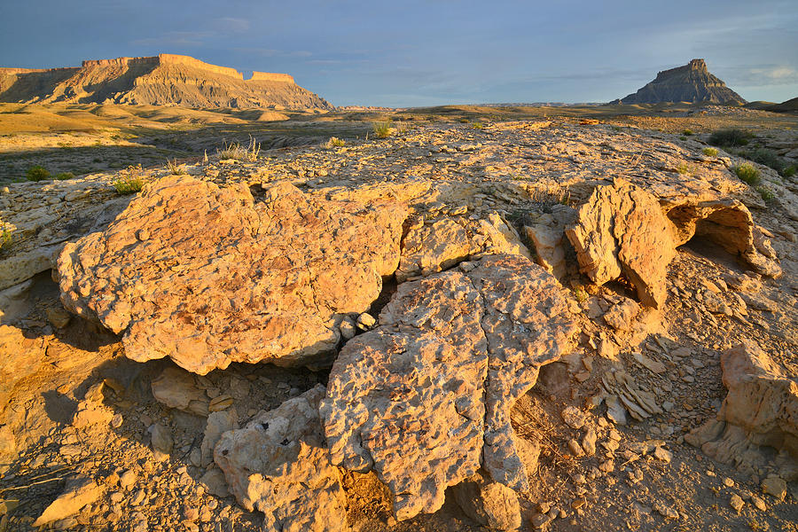 Factory Butte  #3 Photograph by Ray Mathis