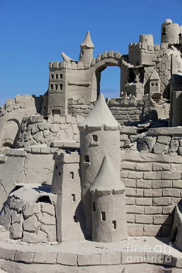 Fancy Sand Castle #4 Photograph by Anthony Totah