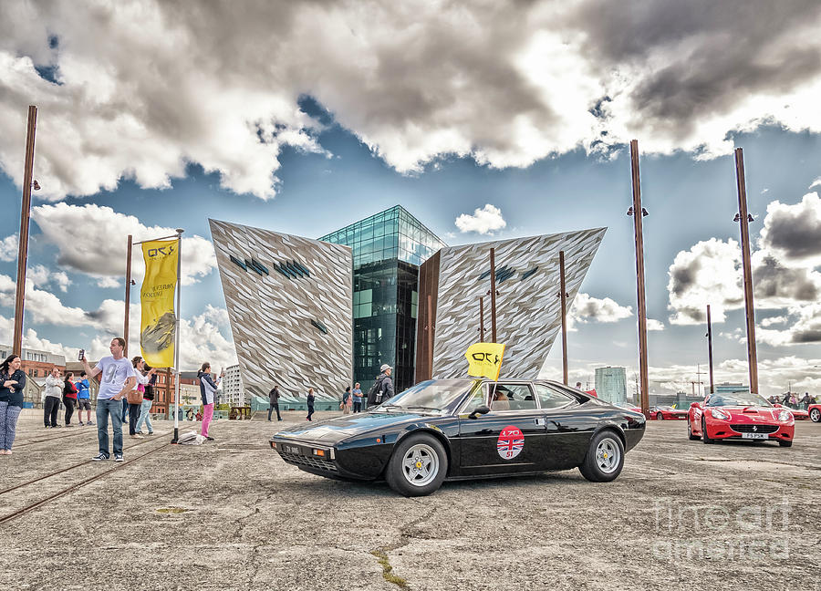 Ferrari 70 Years Anniversary Celebration in Belfast #5 Photograph by Jim Orr