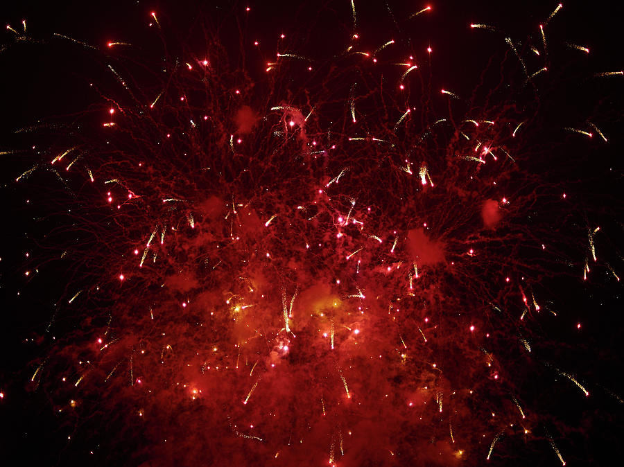Fireworks Finland 100 years #4 Photograph by Jouko Lehto