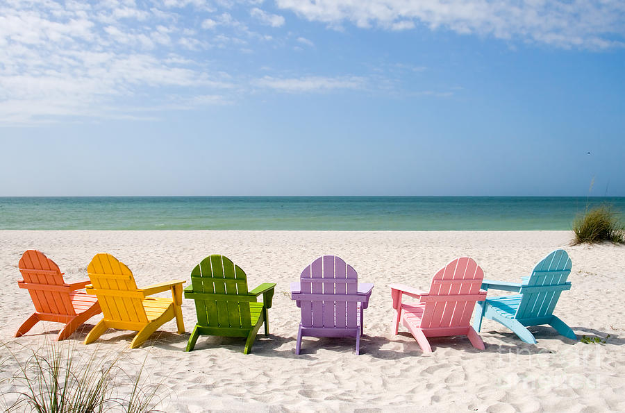 Summer Photograph - Florida Sanibel Island Summer Vacation Beach #4 by ELITE IMAGE photography By Chad McDermott