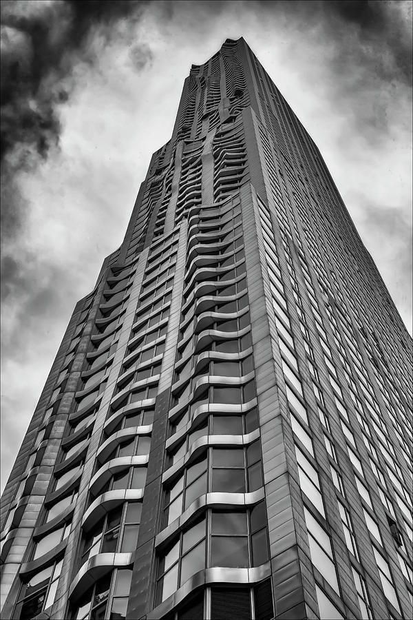 Frank Gehry High Rise Lower Manhattan #4 Photograph by Robert Ullmann