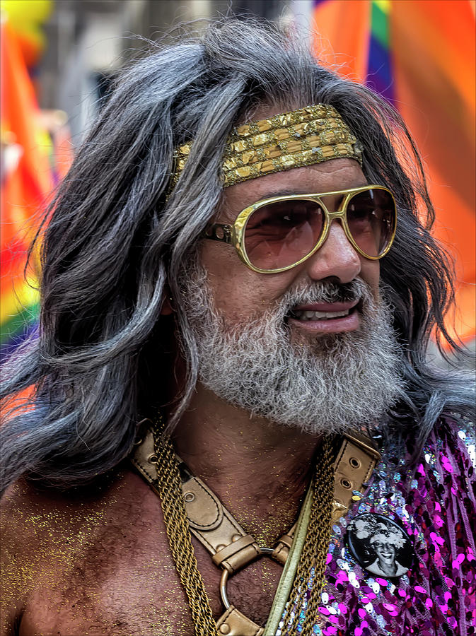 Gay Pride Parade NYC 2016 #4 Photograph by Robert Ullmann