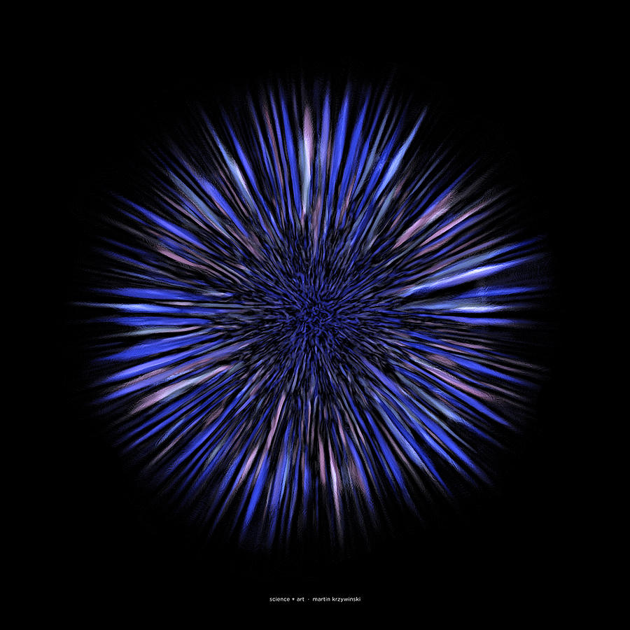 Genome burst #1 Digital Art by Martin Krzywinski