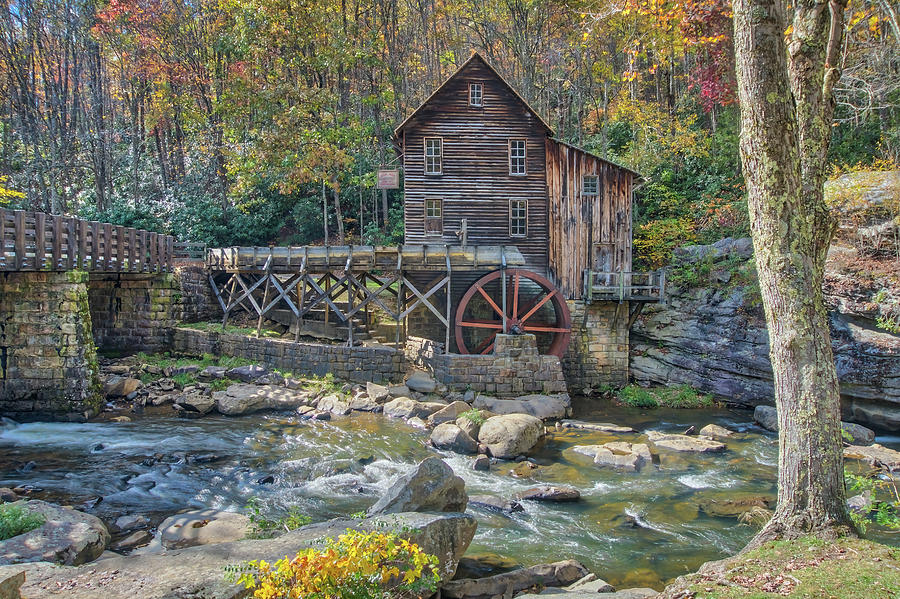 Glade Creek Grist Mill #4 Photograph by Jane Luxton