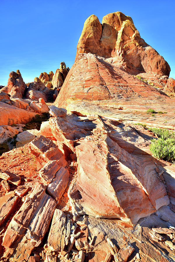 Golden Domes Area in Valley of Fire #5 Photograph by Ray Mathis