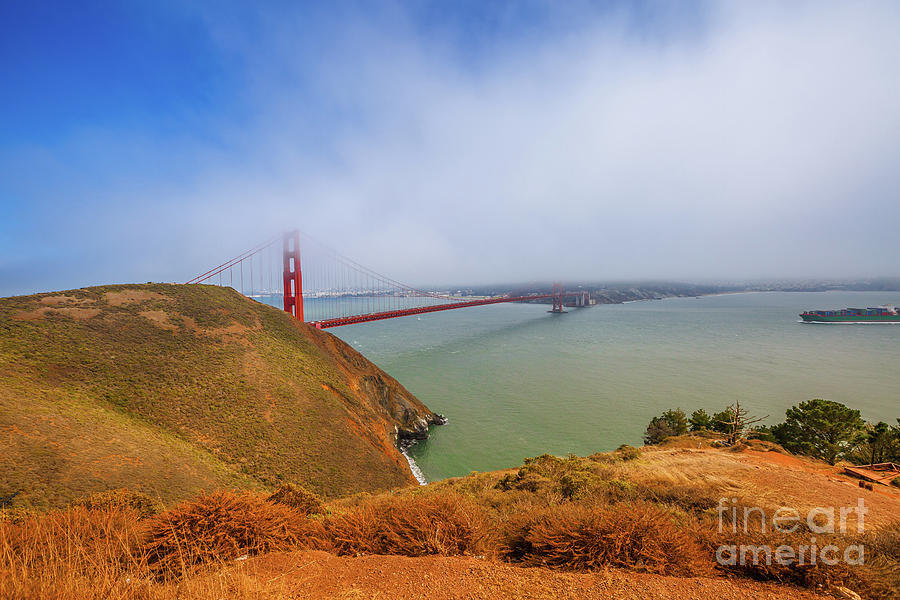 Golden Gate Bridge Vista Point #4 Photograph by Benny Marty