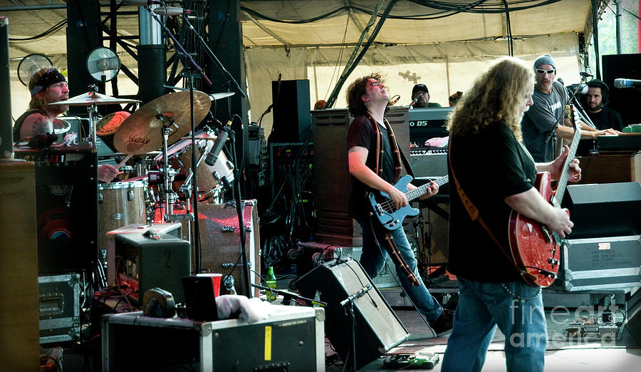 Govt Mule performing at Bonnaroo Music Festival  #5 Photograph by David Oppenheimer