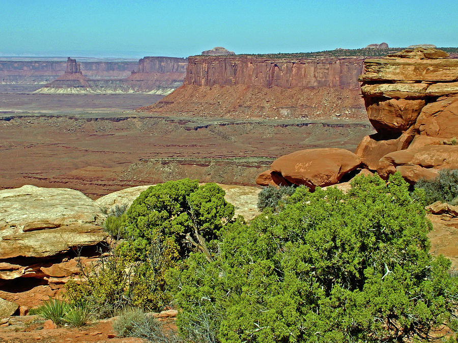 Grand View Overlook in Island in the Sky District in Canyonlands National Park, Utah  #4 Photograph by Ruth Hager