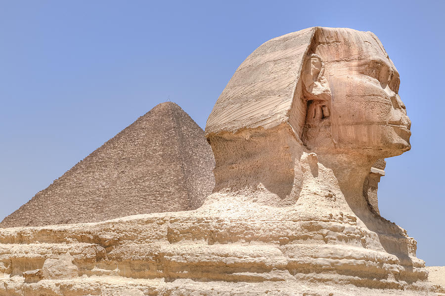 Great Sphinx of Giza - Egypt #4 Photograph by Joana Kruse