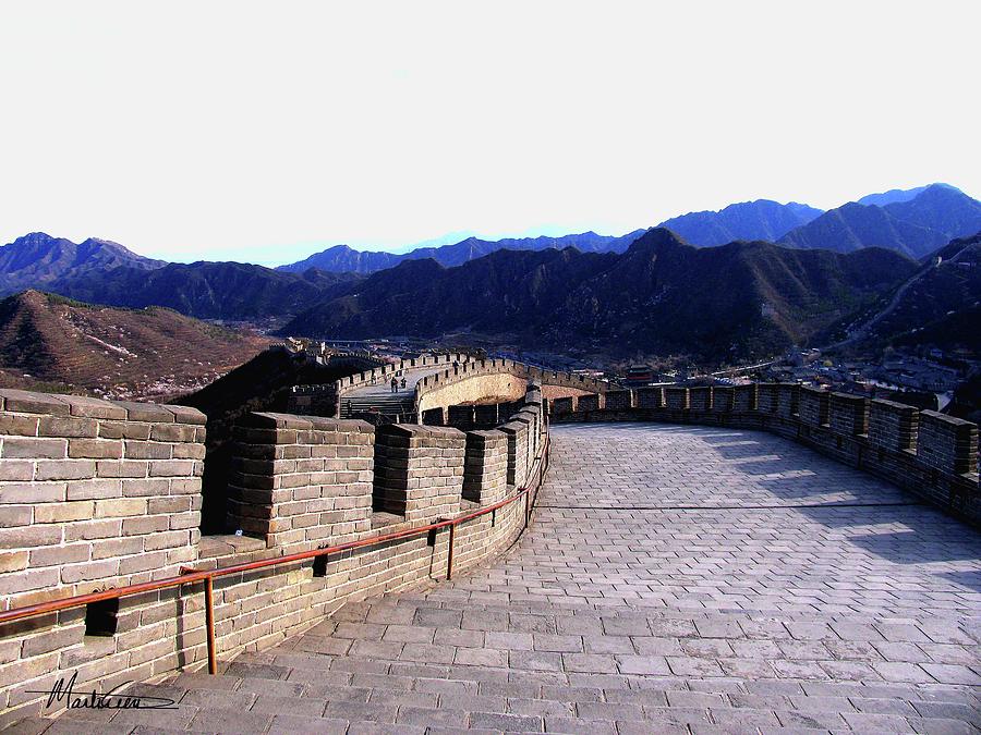 Great Wall #1 Photograph by Marti Green