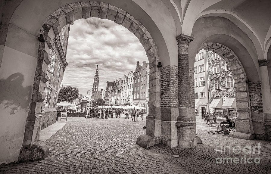Green Gate, Long Market Street, Gdansk, Poland #4 Photograph by Mariusz Talarek