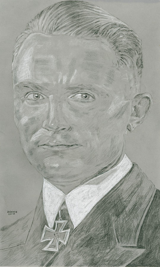 Gunther Prien Drawing by Dennis Larson - Fine Art America