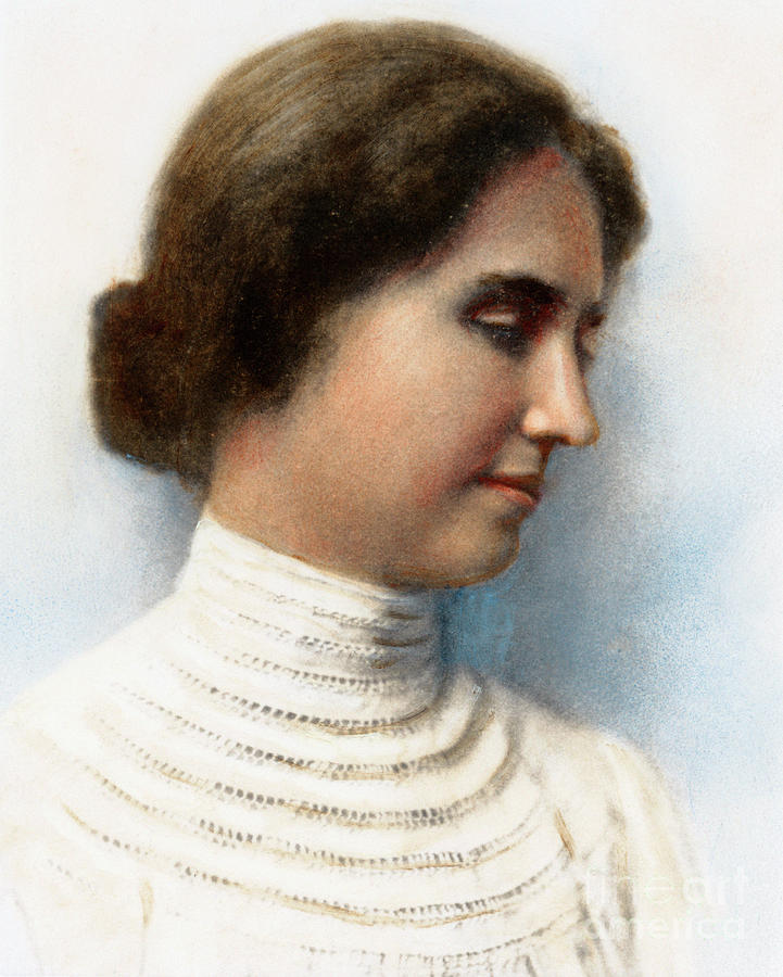 Helen Keller, 1880-1968 #4 Drawing by Granger