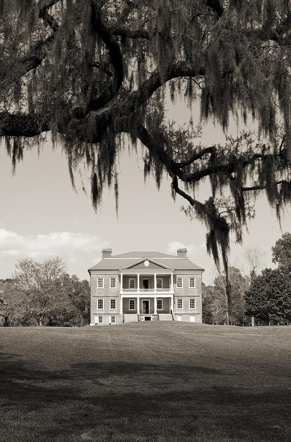 Historic Photograph - Historic Drayton Hall in Charleston South Carolina #4 by Dustin K Ryan