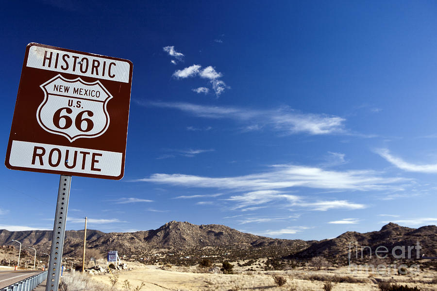 Historic Route 66 Albuquerque New Mexico Photograph by Jason O Watson