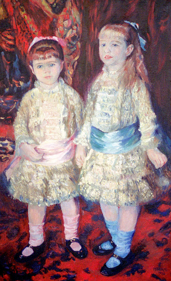 Homage to Renoir #4 Painting by Masami Iida