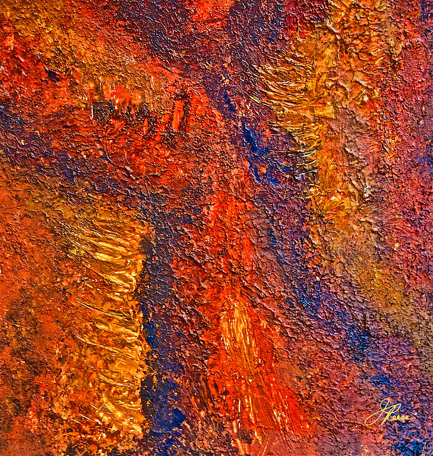 New York City Painting - Intuitive Painting #4 by Joan Reese