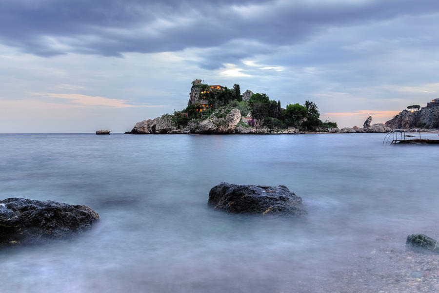 Landmark Photograph - Isola Bella - Sicily #4 by Joana Kruse