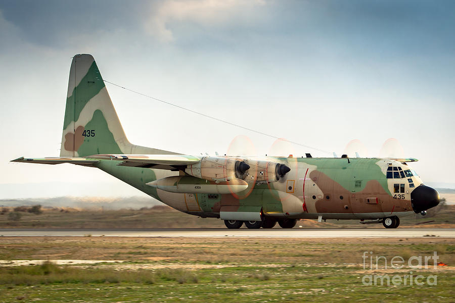 Israel Air Force C-130 Hercules #4 Photograph by Nir Ben-Yosef