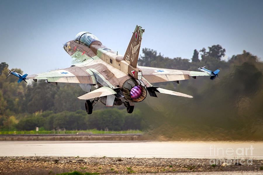 Israel Air Force F-16D Barak #4 Photograph by Nir Ben-Yosef