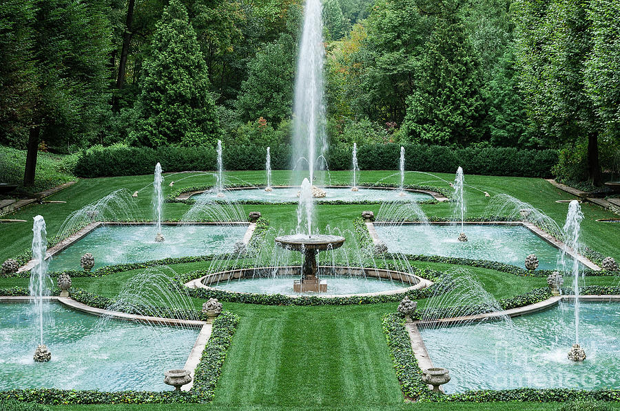 Italian Water Garden Photograph by John Greim - Fine Art America