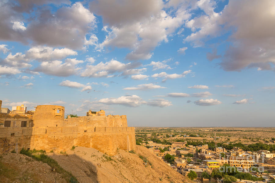 Jaisalmer fortress in Rajasthan #4 Photograph by Didier Marti