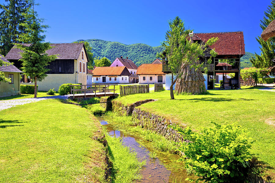 Kumrovec picturesque village in Zagorje region of Croatia #4 Photograph by Brch Photography