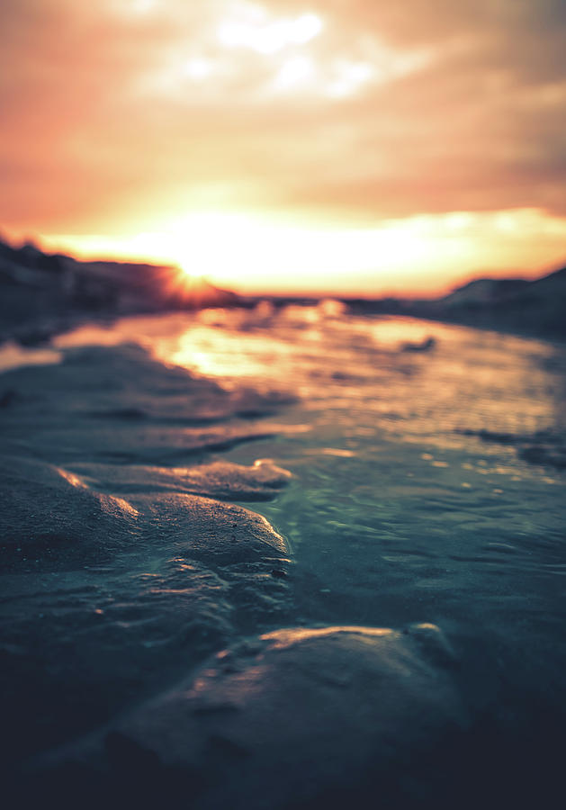 Lake Erie Sunset #4 Photograph by Dave Niedbala