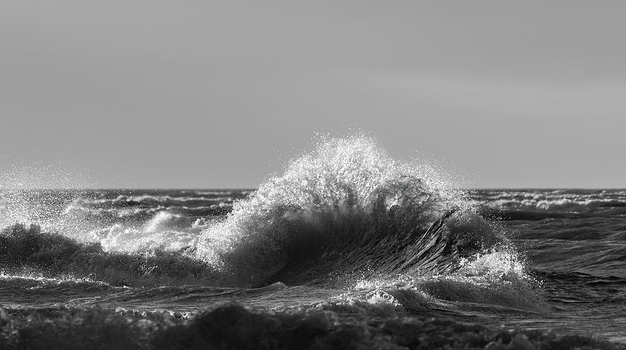 Lake Erie Waves #4 Photograph by Dave Niedbala