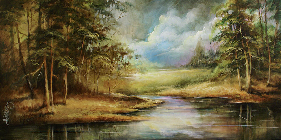 Landscape Painting by Michael Lang