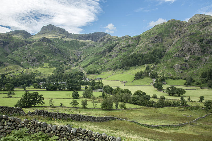 Langdale Valley - The English Lake District Photograph by David Henderson