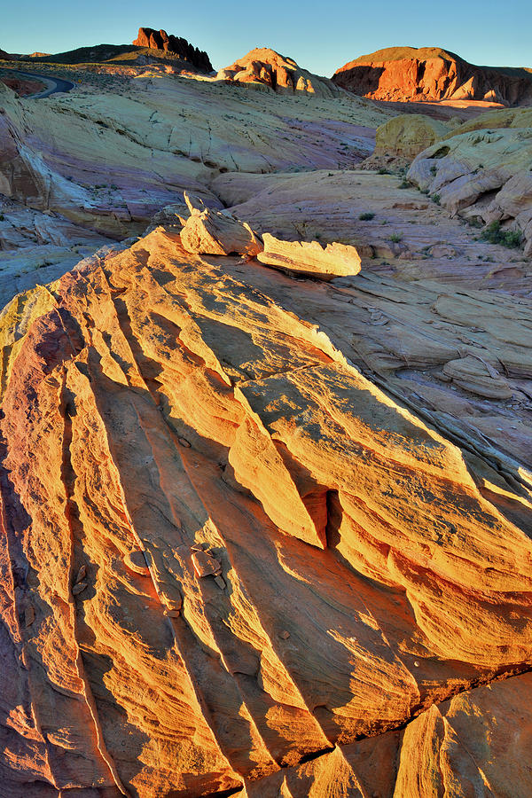 Last Light on Valley of Fire #4 Photograph by Ray Mathis