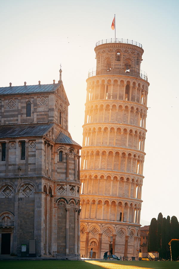 Leaning tower in Pisa #4 Photograph by Songquan Deng