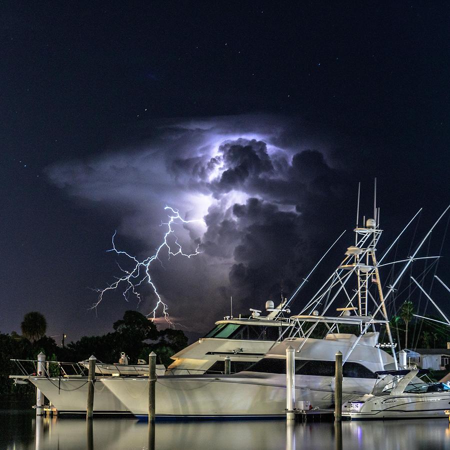 Lightning #4 Photograph by Christopher Perez