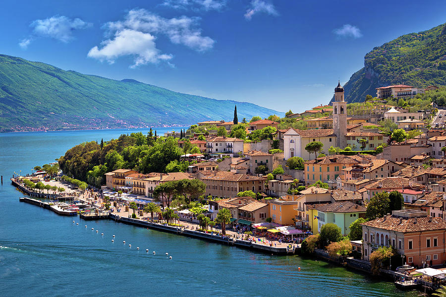 Limone sul Garda waterfront view #4 Photograph by Brch Photography