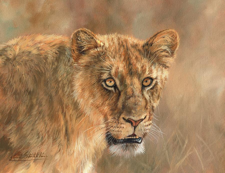 Lioness Painting