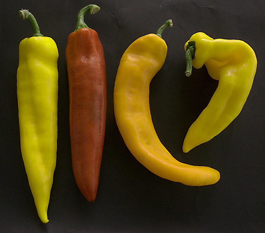 Long Peppers Photograph By David Wenman