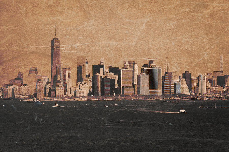 Manhattan Skyline #4 Photograph by Erin Cadigan