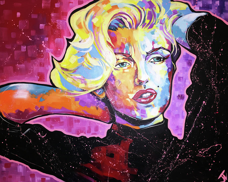Marilyn Monroe Painting - Marilyn Monroe #1 by Jay V Art