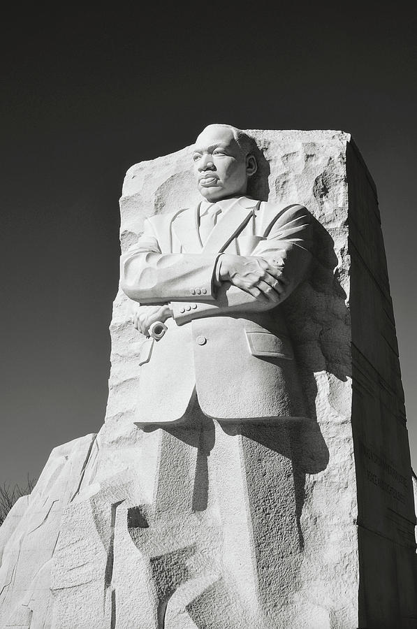 Martin Luther King Statue in Washington DC #4 Photograph by Brandon Bourdages