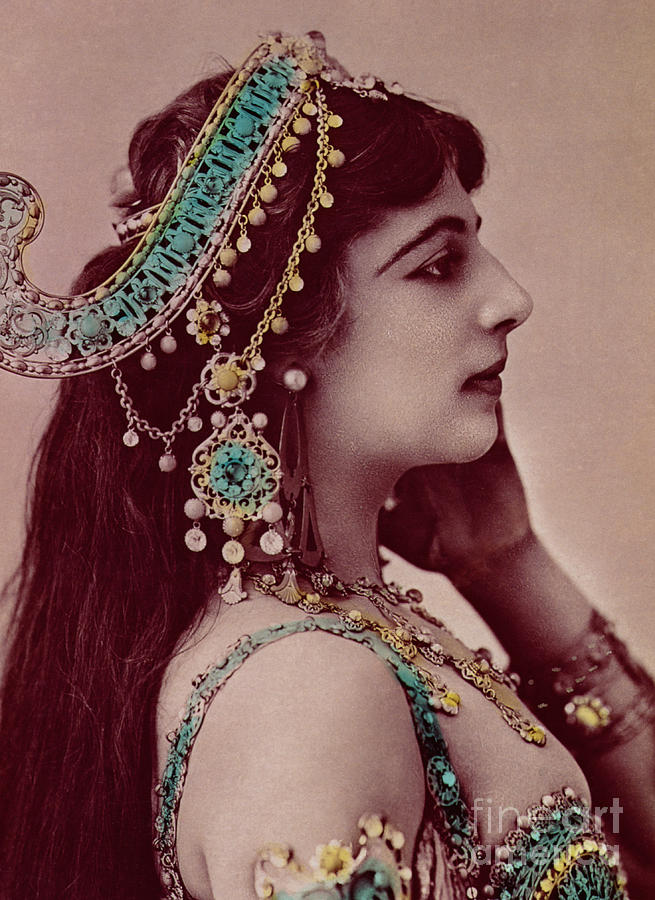 Mata Hari Photograph by French School