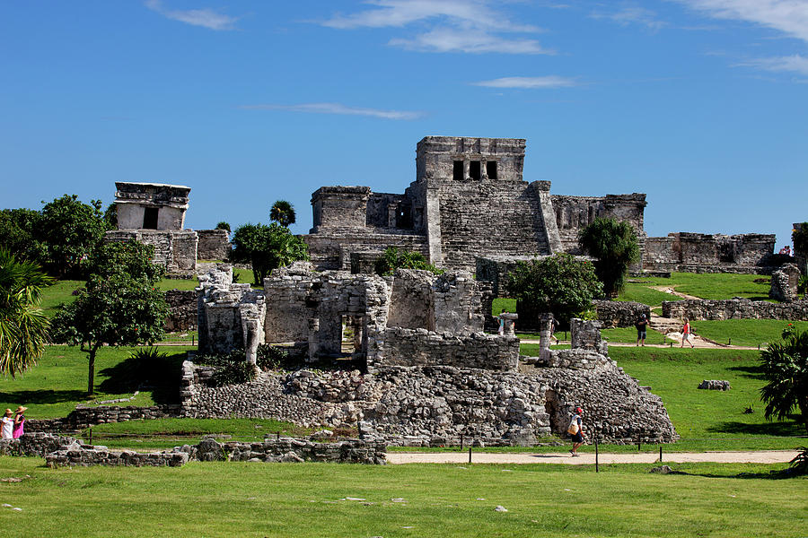 Mayan Temples at Tulum, Mexico #4 Photograph by Anthony Totah