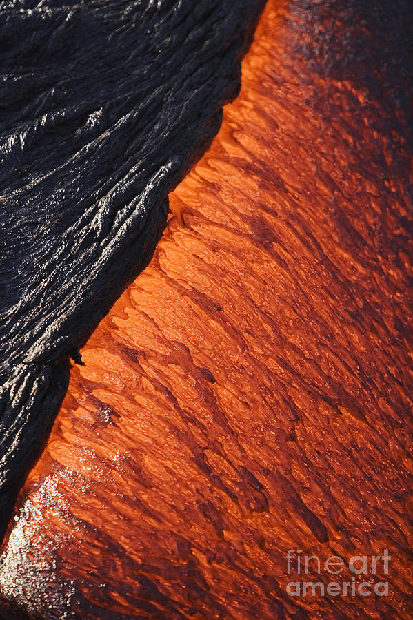 Molten Pahoehoe Lava #4 Photograph by Ron Dahlquist - Printscapes